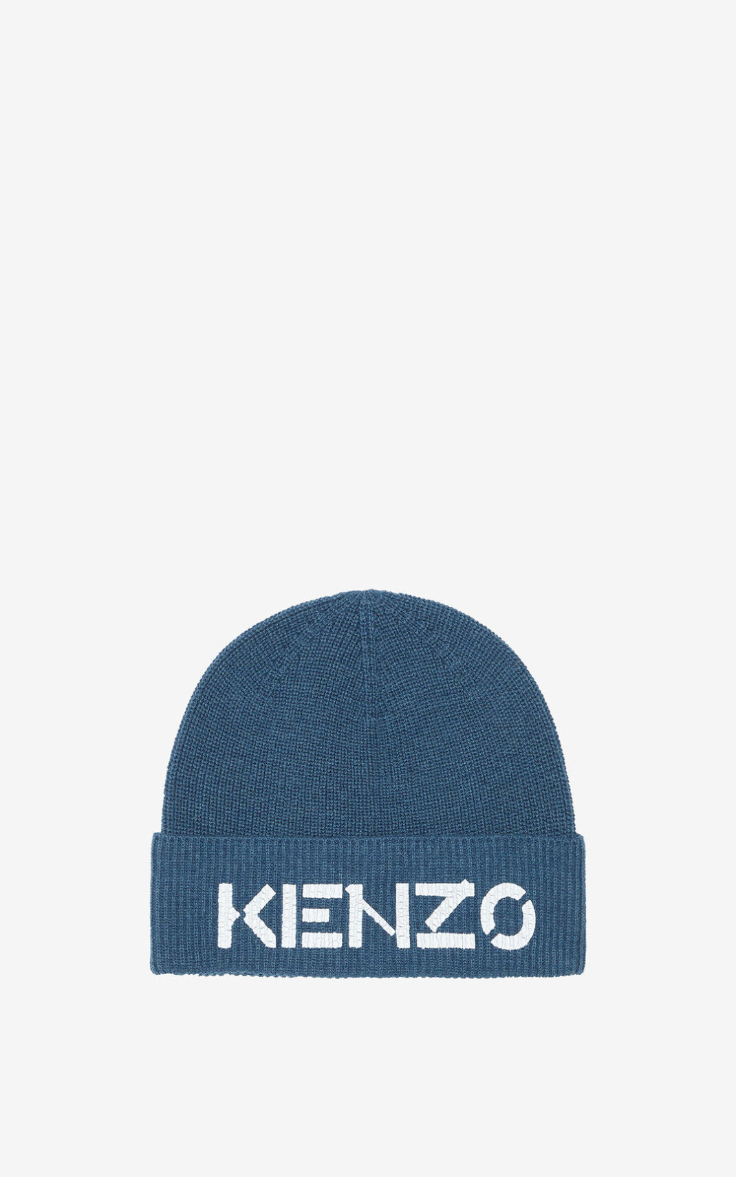 Kenzo Logo knit Kape Muške - Plave - Hrvatska BHCOFQ489